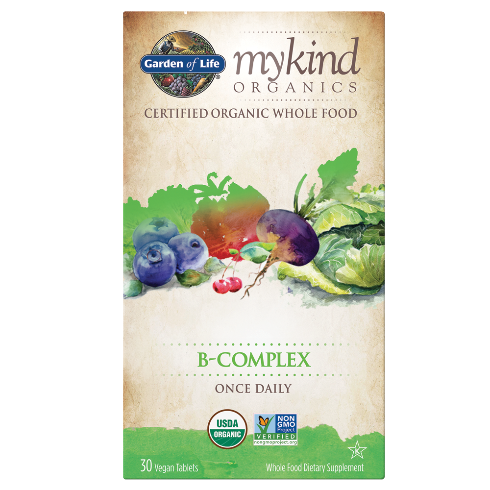 GOL- Mykind Organic B-Complex once daily 30 Vegan tablets