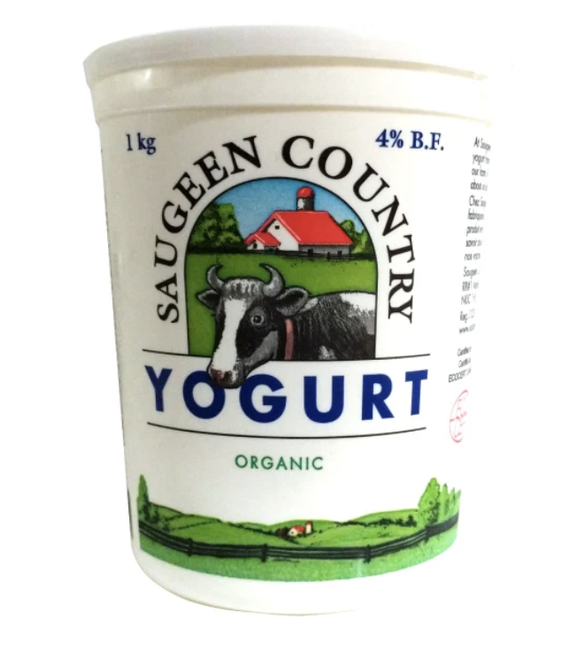 Saugeen country-plain yogurt(1kg)