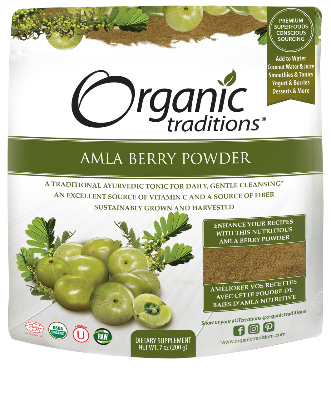 Org Trad- Amla Berry Powder (200g)