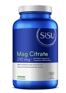 Sisu - Mag Citrate 210 mg 180 Tablets
