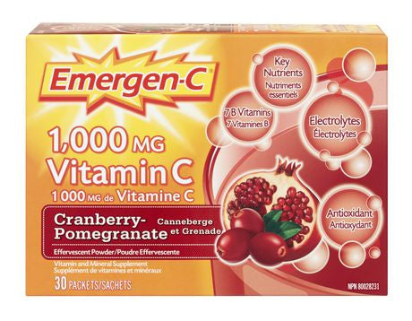 Emergen-C Vitamin C (Cranberry-Pomegranate)