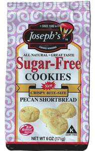Joseph's - Sugar-Free Cookies - Pecan Shortbread - 6oz
