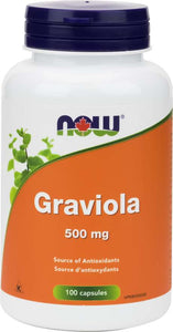 Now - Graviola 500mg (100 Caps)