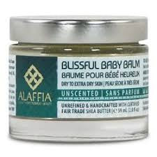 Alaffia Blissful Baby Shea Butter Baby Balm, Unscented (59mL)