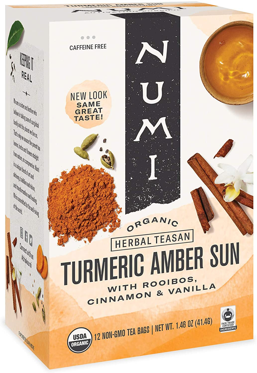 Numi - Amber Sun Turmeric Tea