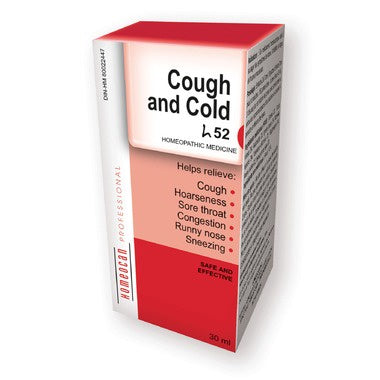 Homeocan H52 Cough and Cold Drops (30ml)
