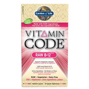 Vitamin Code Raw B12 (30 VCaps)