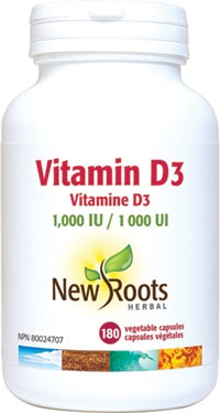NR- Vitamin D3 1000 IU (180 Capsules)