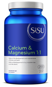 Sisu - Calcium Magnesium 1:1 With Vitamin D ( 100caps )