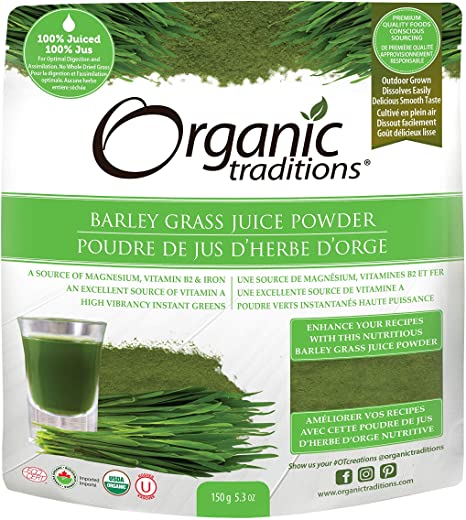 Org Trad- Barley Grass Juice Powder (150g)