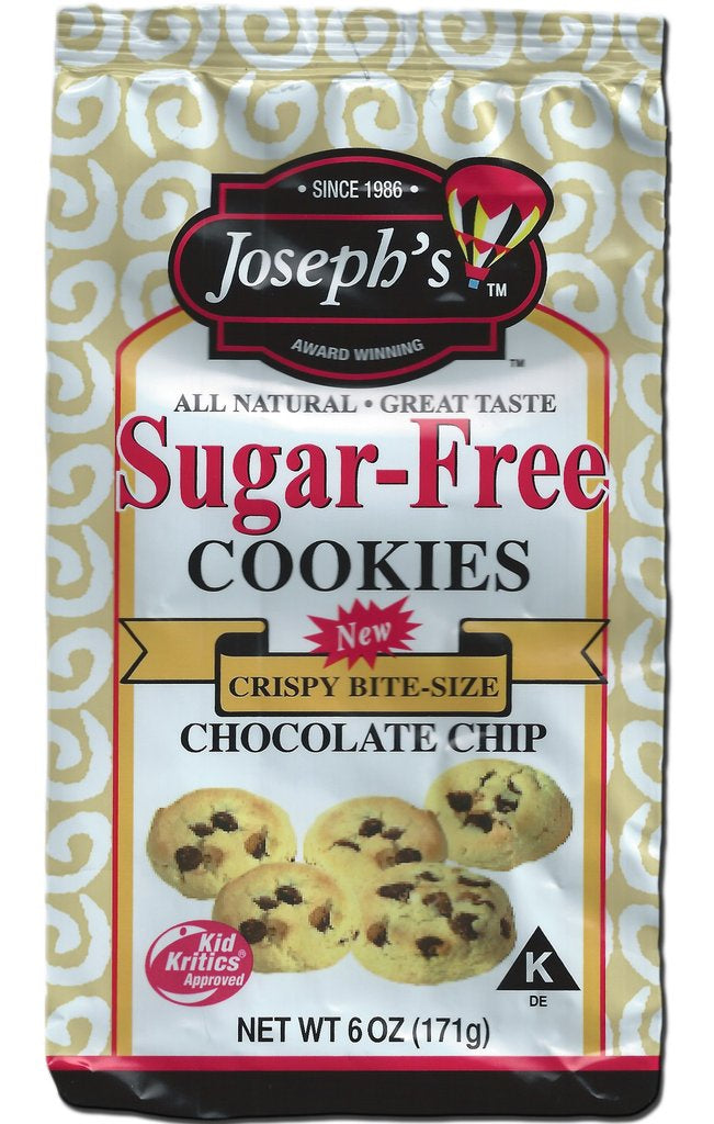 Joseph's - Sugar-Free Cookies - Chocolate Chip - 6oz