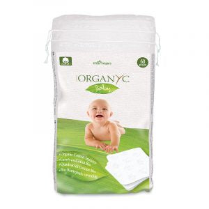 Organ(y)c - Baby 100% Organic Cotton Squares 60 ct