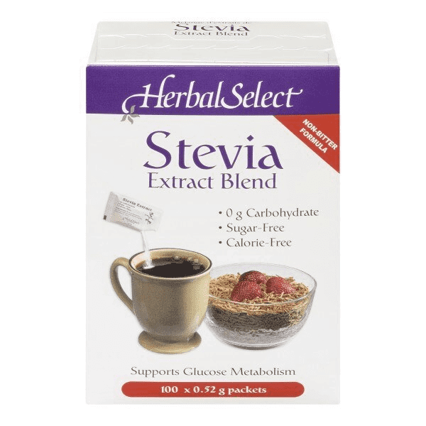 Herbal Select - Stevia Extract (100 Packets)