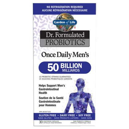 GOL- Dr. Formulated Once Daily Men's Probiotic SS (30 VCaps)