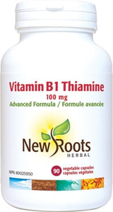 NR- Vitamin B1 Thiamine 100 mg (90 Capsules)