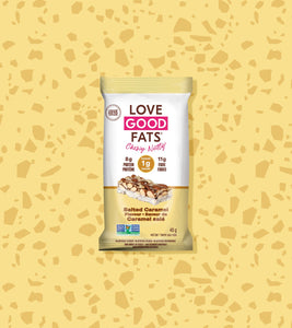 Love Good Fats- Salted Caramel Chewy Nutty Bar 40g
