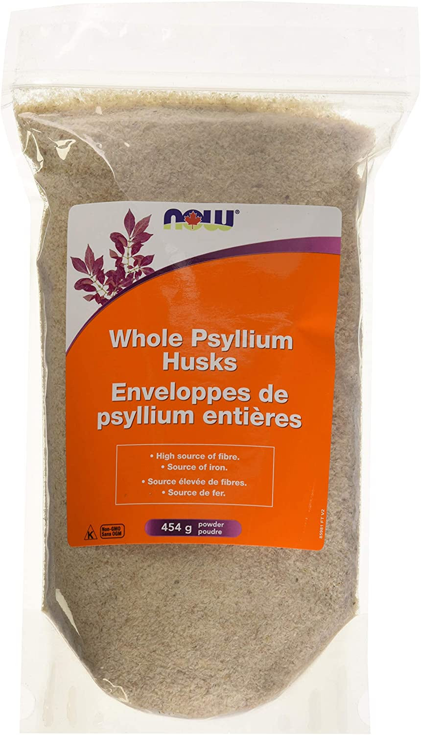 Now - Psyllium Husks whole (1lb)