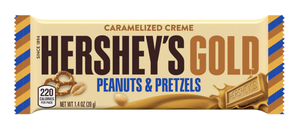 Hershey Gold with Peanuts & Pretzels