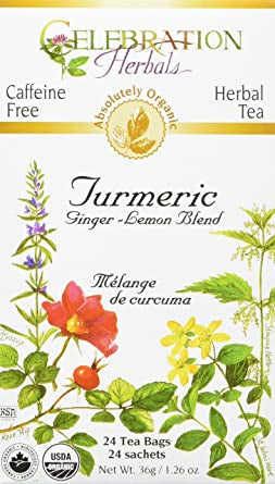 CHTea - Turmeric Ginger Lemon Blend (24 Tea Bags)