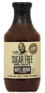 Maple Brown Suger Free BBQ Sauce 18oz