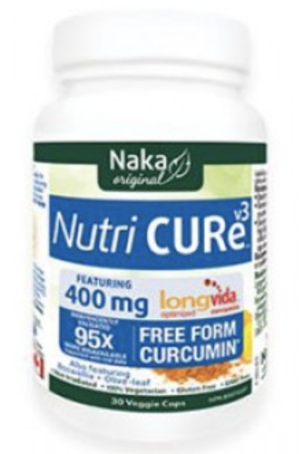 Naka - Nutri Cure V3 Longvida (30 VCaps)