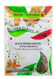 Splendor Garden Pepper Ground Black (40g)