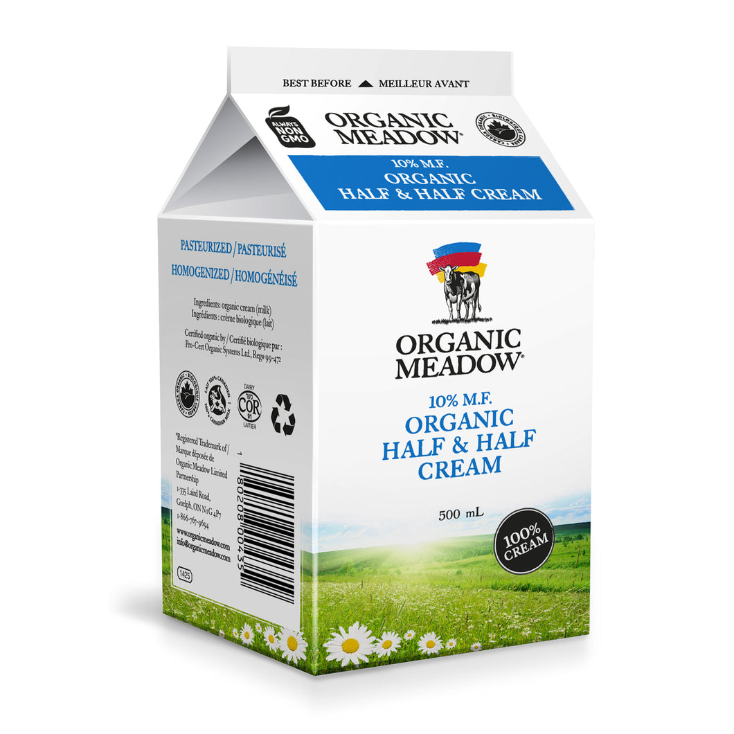 Organic Meadow 10% cream 500 ml