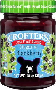 Crofter's Org. Just Fruit Blackberry Spread (235mL)