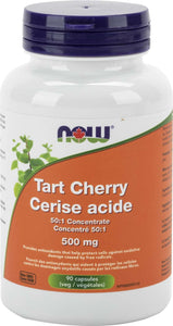 NOW- Tart Cherry Concentrate 500mg (90VCaps)