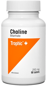 Trophic - Choline Bitartrate 250mg (90 Tabs)