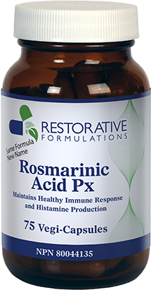 Restorative Formulations- Rosmarinic Acid Px 75vcaps