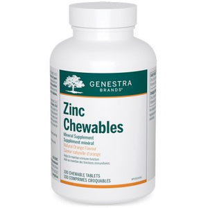 Genestra - Zinc  (100 Chewable Tablets)