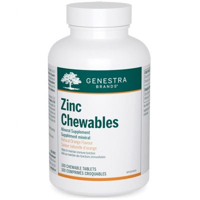Genestra - Zinc  (100 Chewable Tablets)