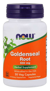 Now-Goldenseal Root 500 mg 50 caps