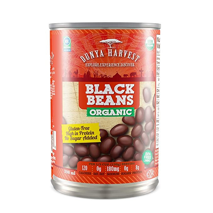 DH- Org. Canned Black Beans (398mL)