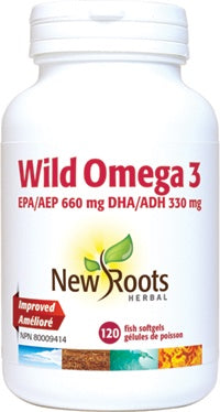 NR- Wild Omega 3 (EPA 660mg DHA 330mg) (120 Softgels