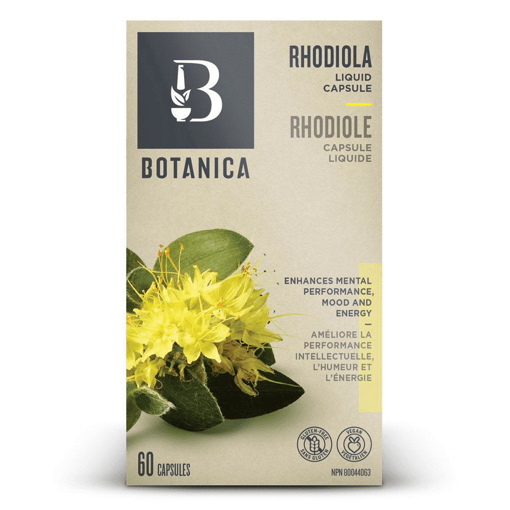 Botanica - Rhodiola Liquid Phytocaps (60 Caps)