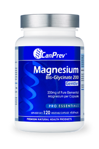 CanPrev-Magnesium Bisglycinate Gentle (200mg) - 120 VCaps