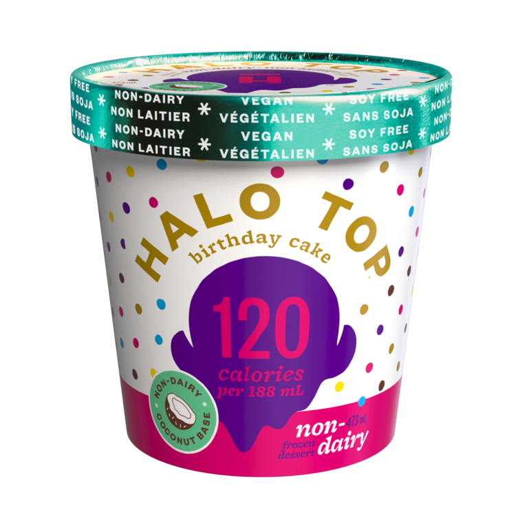 Halo Top Birthday Cake Non Dairy 473 ml
