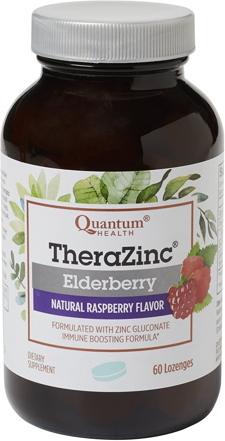 Quantum - TheraZinc Elderberry (60 Lozenges)