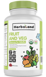 Herbaland Gummy For Adults - Fruit & Vegetable (60)