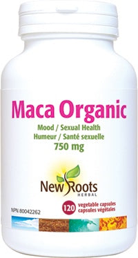 NR - Maca Organic 750mg (120 Vegetable Capsules)