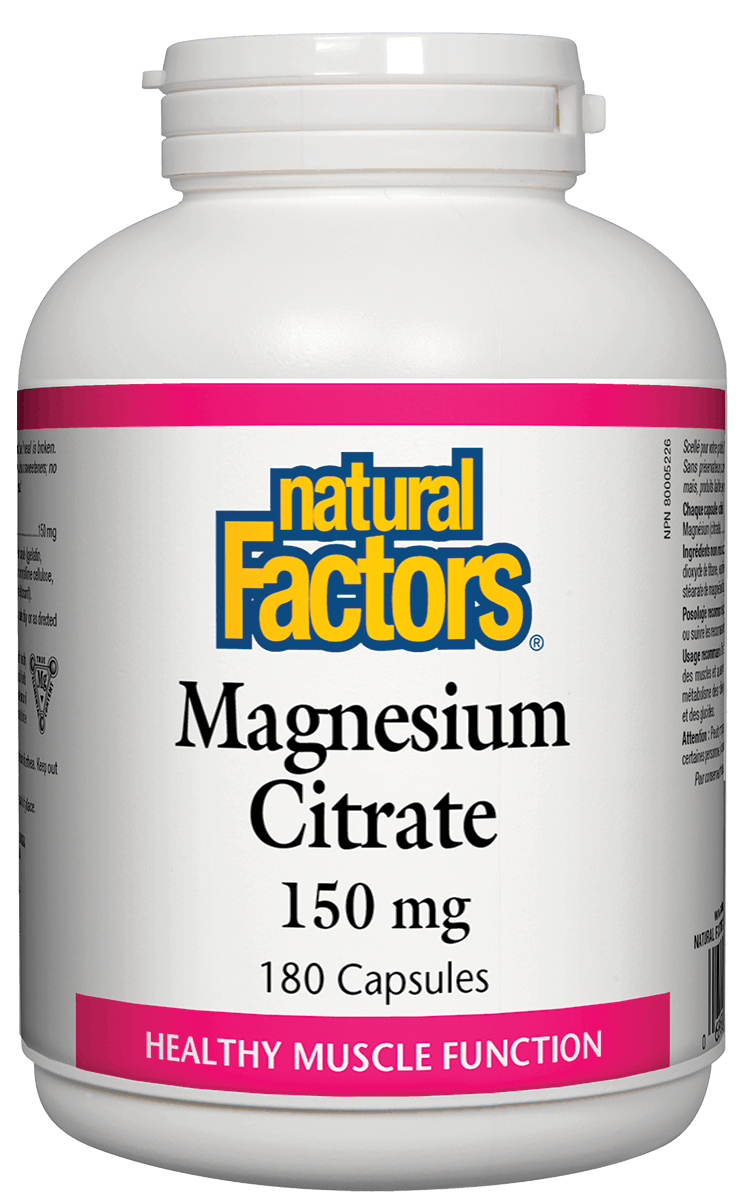 NF - Magnesium Citrate 150mg (180 Caps)