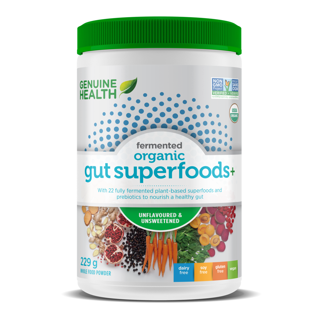 GH - Fermented Org. Gut Superfoods+ (Unflavoured/Unsweetened) 229g