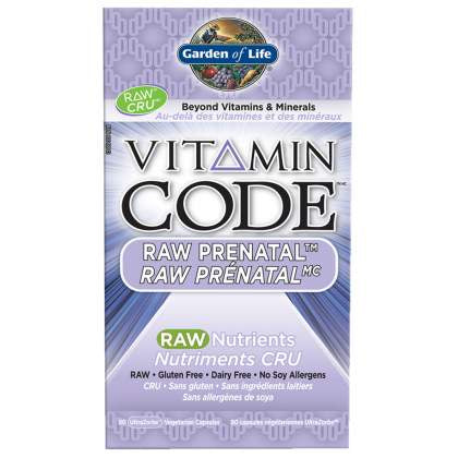 GOL- Vitamin Code Raw Prenatal (90 UltraZorbe VCaps)