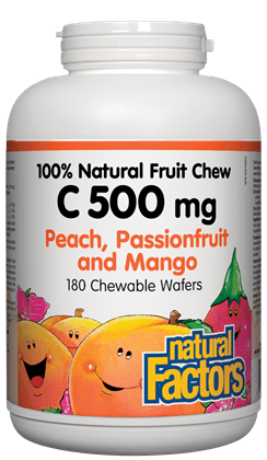 NF - Vit. C 500mg - Peach (180 Chewables)
