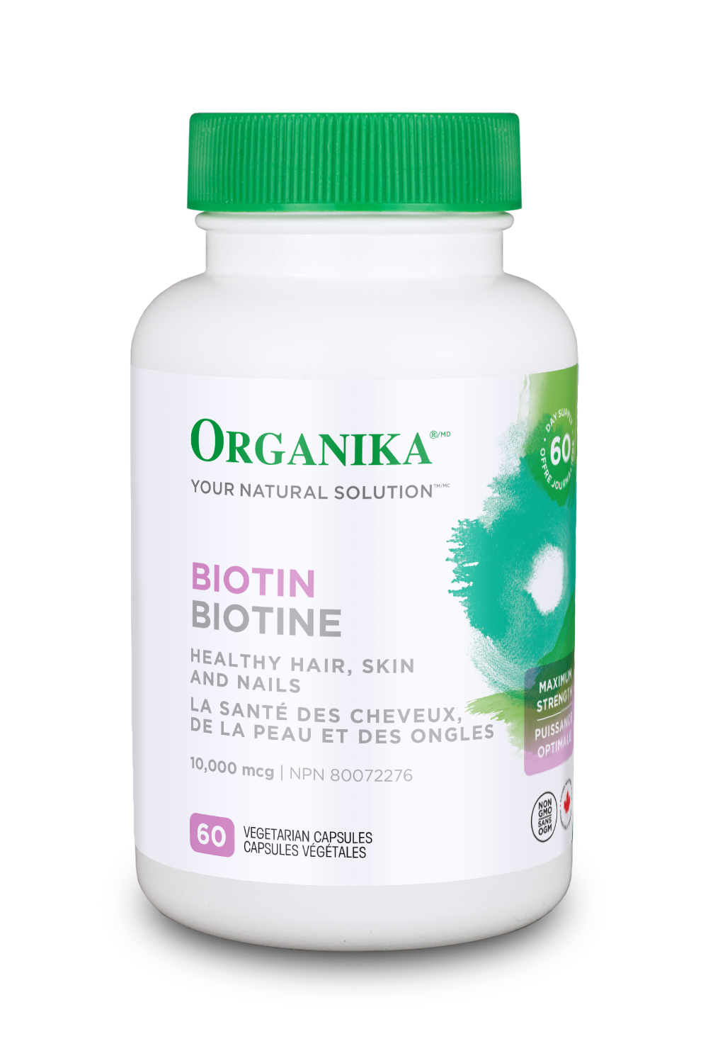 Organika - Biotin 10,000mcg (60 caps)