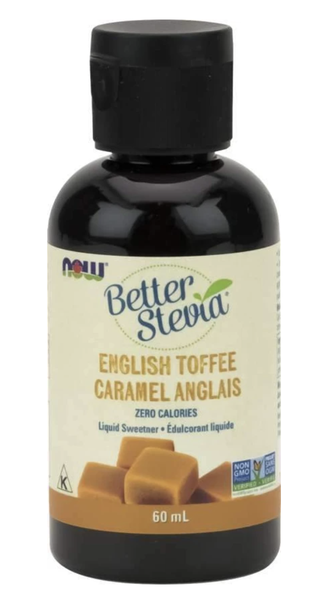 Now - Stevia Toffee Liquid Extract (60mL)