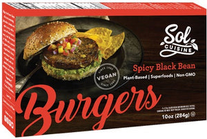 Sol Spicy Black Bean Burger