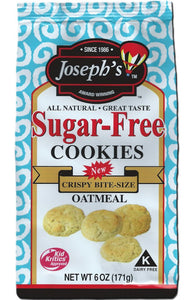 Joseph's - Sugar-Free Cookies - Oatmeal - 6 oz